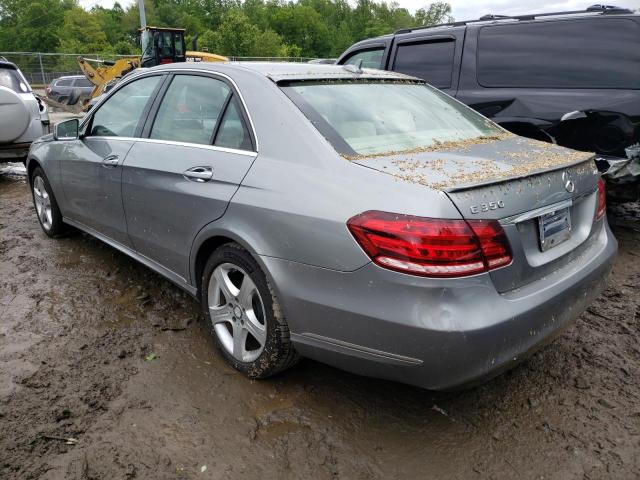 WDDHF8JB7EA874840 - 2014 MERCEDES-BENZ E 350 4MATIC GRAY photo 2