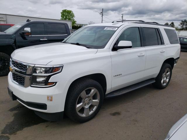 1GNSKBKC8HR352831 - 2017 CHEVROLET TAHOE K1500 LT WHITE photo 1