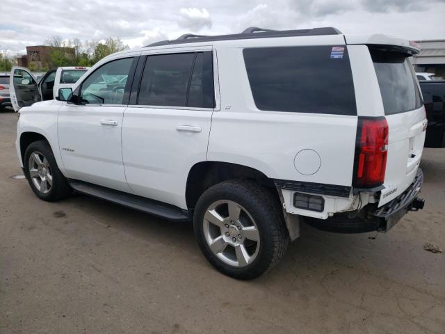 1GNSKBKC8HR352831 - 2017 CHEVROLET TAHOE K1500 LT WHITE photo 2