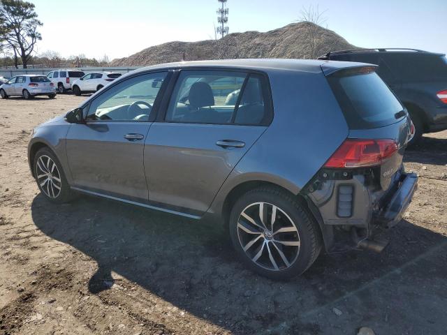 3VW217AU3FM055383 - 2015 VOLKSWAGEN GOLF GRAY photo 2