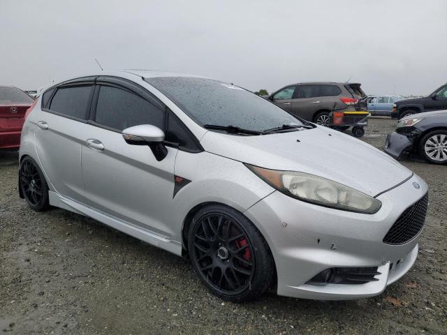 3FADP4GX6FM176294 - 2015 FORD FIESTA ST SILVER photo 4