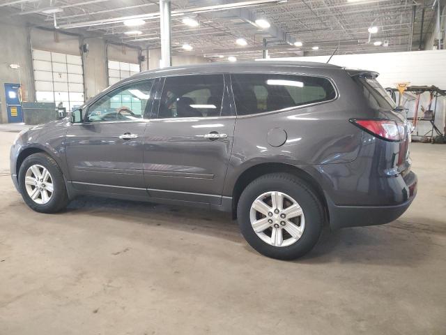 1GNKVGKD3EJ235102 - 2014 CHEVROLET TRAVERSE LT GRAY photo 2