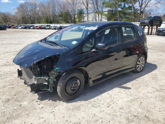 JHMGE8H58CC036874 - 2012 HONDA FIT SPORT BLACK photo 1