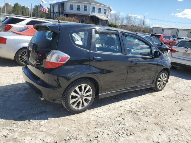 JHMGE8H58CC036874 - 2012 HONDA FIT SPORT BLACK photo 3