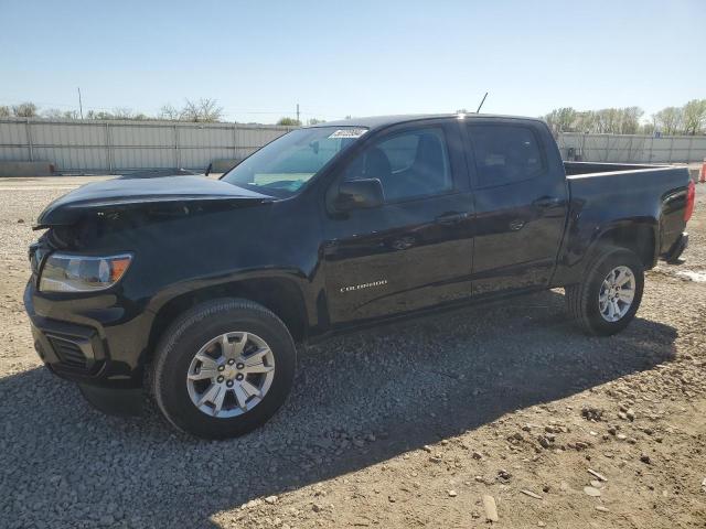 1GCGSCEN6M1262636 - 2021 CHEVROLET COLORADO LT BLACK photo 1