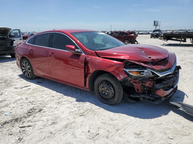 1G1ZG5ST5MF046197 - 2021 CHEVROLET MALIBU RS RED photo 4