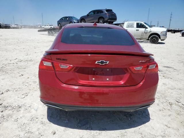 1G1ZG5ST5MF046197 - 2021 CHEVROLET MALIBU RS RED photo 6