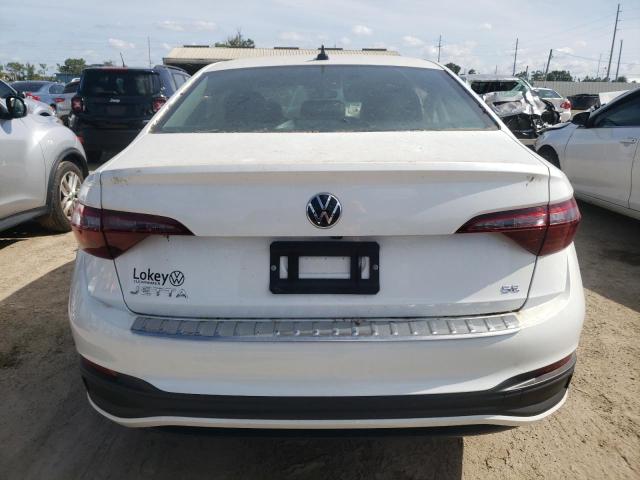 3VW7M7BUXPM007019 - 2023 VOLKSWAGEN JETTA SE WHITE photo 6