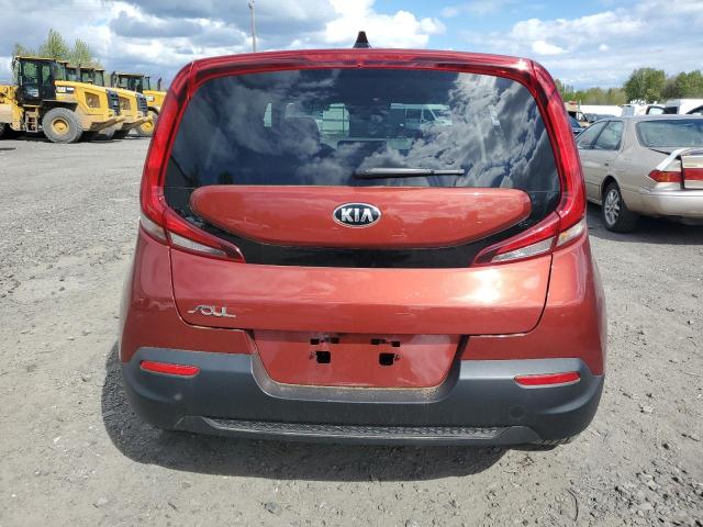 KNDJ23AU8M7790954 - 2021 KIA SOUL LX ORANGE photo 6