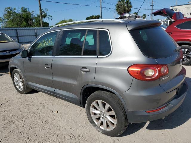 WVGAV75N99W003228 - 2009 VOLKSWAGEN TIGUAN S GRAY photo 2