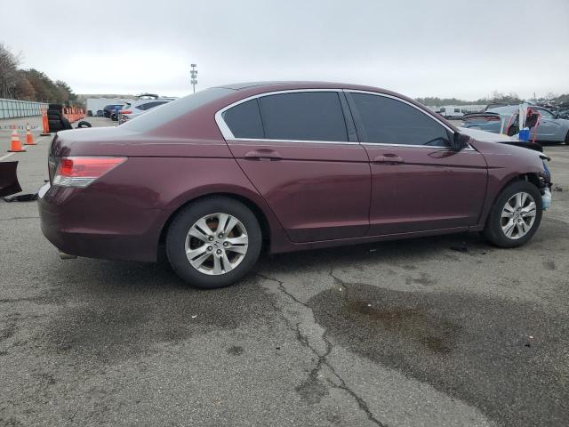 JHMCP26428C019026 - 2008 HONDA ACCORD LXP BURGUNDY photo 3