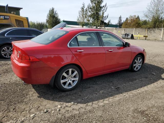 JH4CL96825C013455 - 2005 ACURA TSX RED photo 3