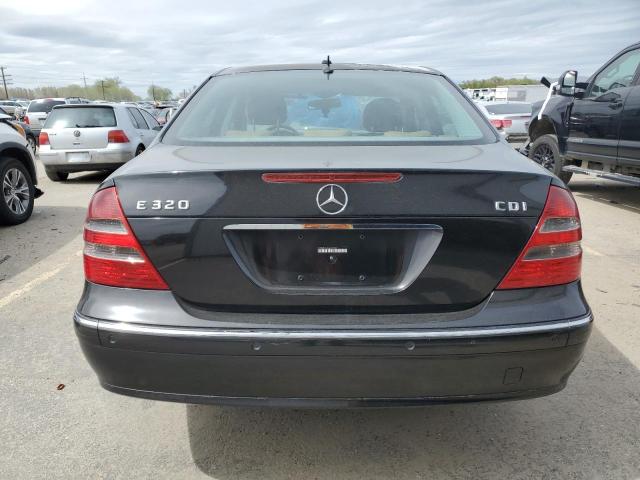 WDBUF26J06A935709 - 2006 MERCEDES-BENZ E 320 CDI BLACK photo 6