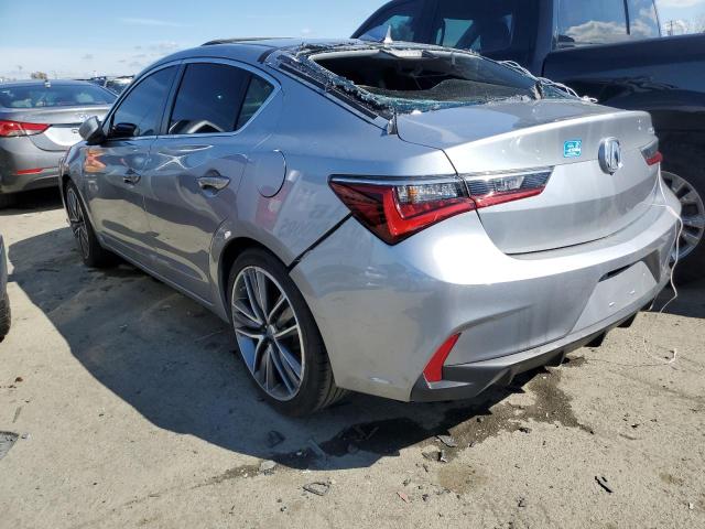 19UDE2F31KA001253 - 2019 ACURA ILX GRAY photo 2