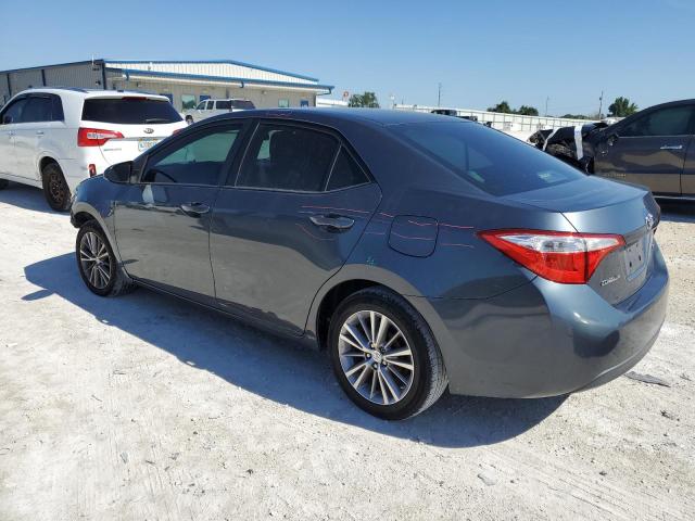 2T1BURHE7EC133711 - 2014 TOYOTA COROLLA L GRAY photo 2