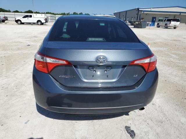 2T1BURHE7EC133711 - 2014 TOYOTA COROLLA L GRAY photo 6