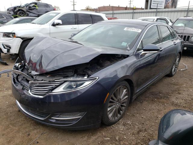 3LN6L2J97DR823035 - 2013 LINCOLN MKZ BLUE photo 1