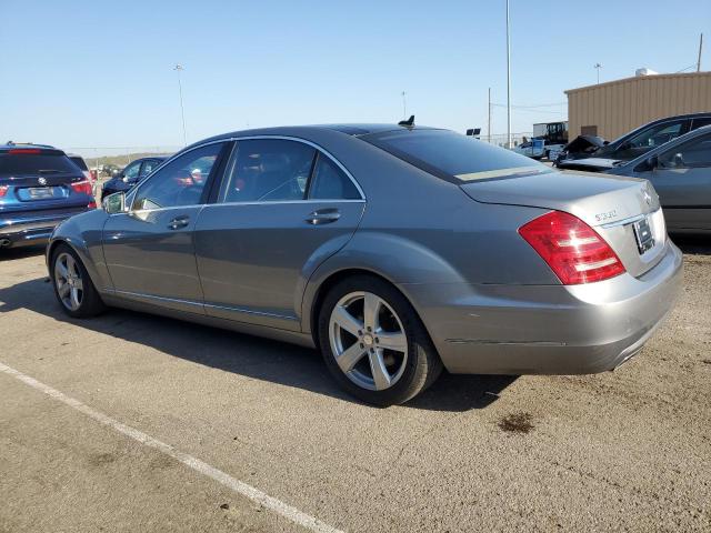 WDDNG9EB3DA528752 - 2013 MERCEDES-BENZ S 550 4MATIC SILVER photo 2