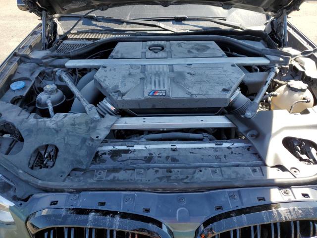 5YMTS0C05M9F41589 - 2021 BMW X3 M COMPETITION მწვანე ფოტო 12