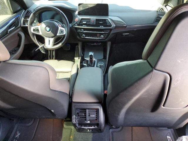 5YMTS0C05M9F41589 - 2021 BMW X3 M COMPETITION მწვანე ფოტო 8