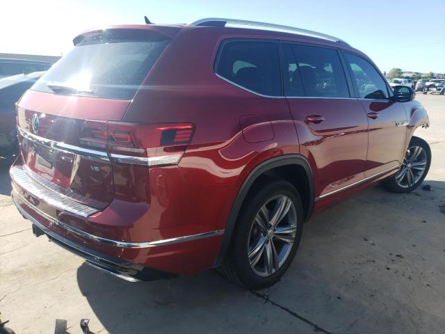 1V2SR2CA3JC574587 - 2018 VOLKSWAGEN ATLAS SEL BURGUNDY photo 3