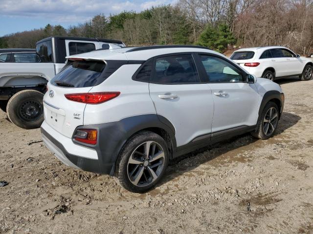 KM8K5CA55KU214415 - 2019 HYUNDAI KONA ULTIMATE WHITE photo 3