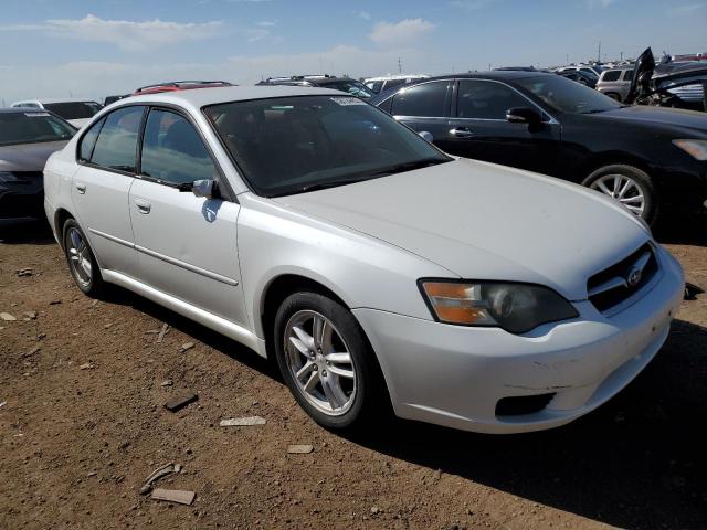 4S3BL616257222477 - 2005 SUBARU LEGACY 2.5I WHITE photo 4