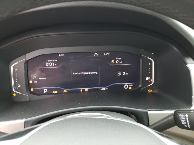 1V2MR2CA4KC596043 - 2019 VOLKSWAGEN ATLAS SEL GRAY photo 9