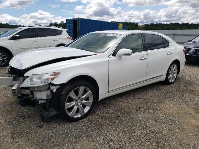 JTHGL5EF9C5046027 - 2012 LEXUS LS 460L WHITE photo 1