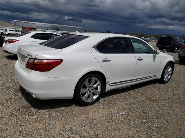 JTHGL5EF9C5046027 - 2012 LEXUS LS 460L WHITE photo 3