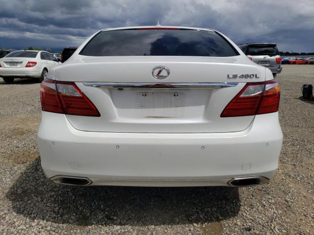 JTHGL5EF9C5046027 - 2012 LEXUS LS 460L WHITE photo 6