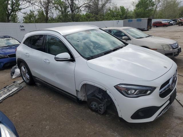 W1N4N4HB8MJ260302 - 2021 MERCEDES-BENZ GLA 250 4MATIC WHITE photo 4