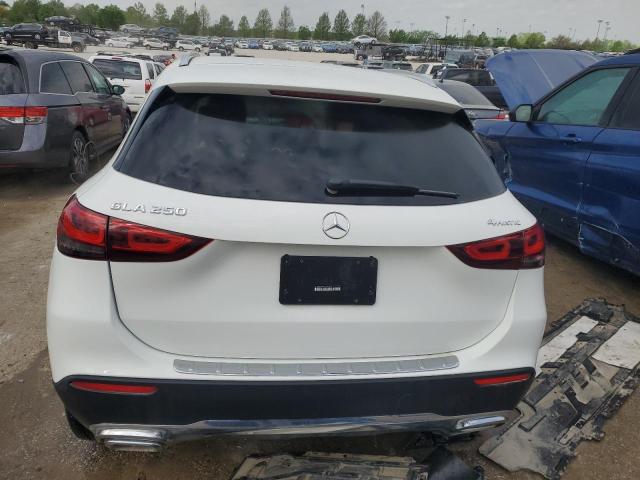 W1N4N4HB8MJ260302 - 2021 MERCEDES-BENZ GLA 250 4MATIC WHITE photo 6