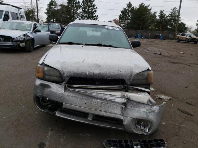 4S3BH675947621224 - 2004 SUBARU LEGACY OUTBACK AWP 银色 照片 5