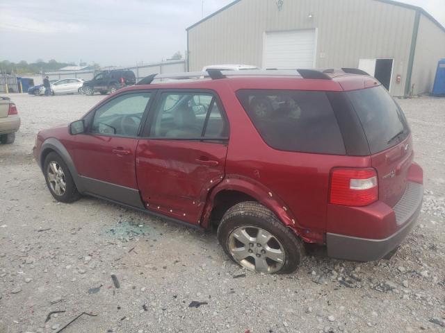 1FMDK05187GA13458 - 2007 FORD FREESTYLE SEL RED photo 2