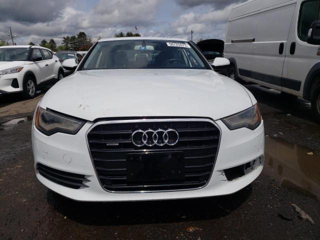 WAUGGAFC8CN147737 - 2012 AUDI A6 PREMIUM PLUS WHITE photo 5