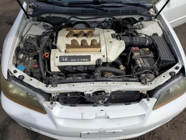 1HGCG1656YA013442 - 2000 HONDA ACCORD EX WHITE photo 11