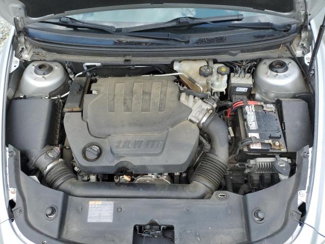 1G1ZF5E75CF243757 - 2012 CHEVROLET MALIBU 3LT ვერცხლისფერი ფოტო 11