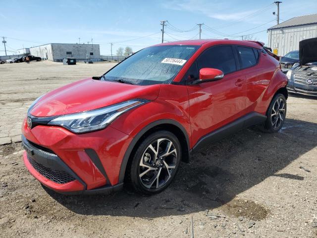 NMTKHMBX1NR145540 - 2022 TOYOTA C-HR XLE RED photo 1