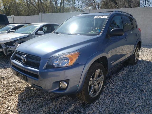 2T3BF32VX9W011629 - 2009 TOYOTA RAV4 SPORT BLUE photo 1