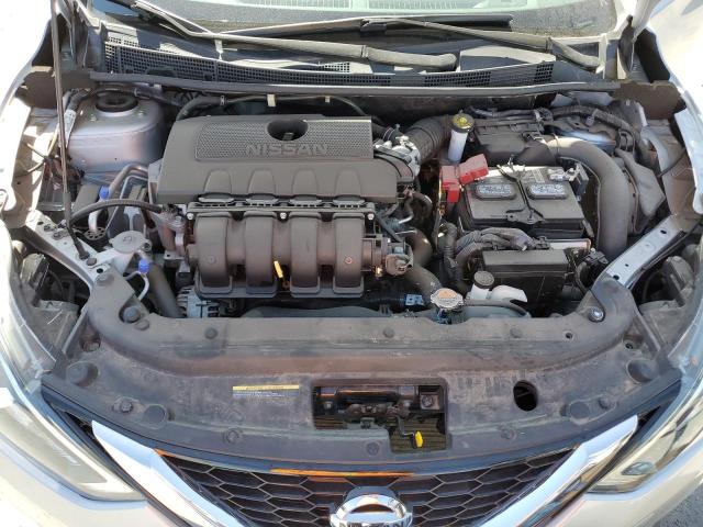 3N1AB7AP5KY367586 - 2019 NISSAN SENTRA S SILVER photo 11