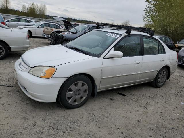 2HGES26872H574801 - 2002 HONDA CIVIC EX WHITE photo 1