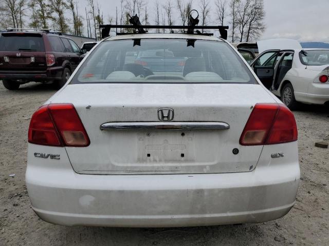 2HGES26872H574801 - 2002 HONDA CIVIC EX WHITE photo 6