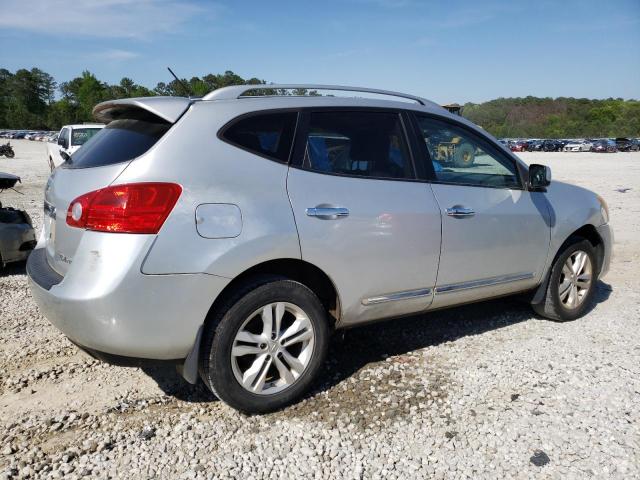 JN8AS5MV6CW363474 - 2012 NISSAN ROGUE S SILVER photo 3