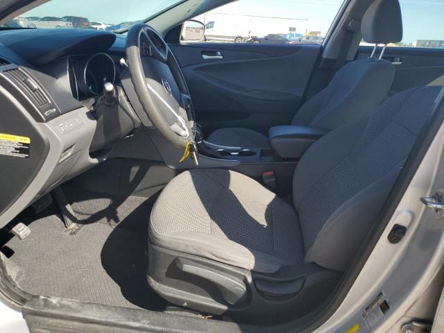 5NPEB4AC5CH437077 - 2012 HYUNDAI SONATA GLS SILVER photo 7