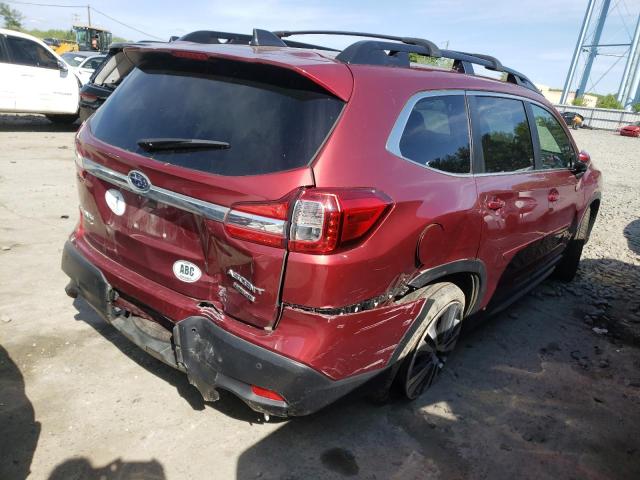 4S4WMAPD2K3435399 - 2019 SUBARU ASCENT LIMITED RED photo 3