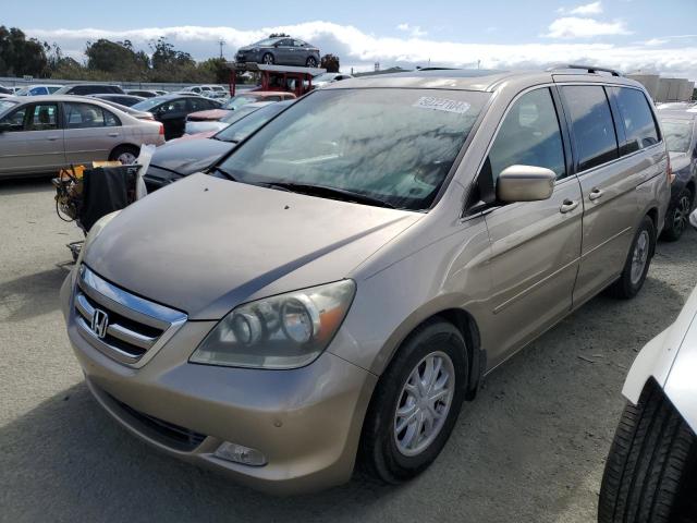 5FNRL38856B124124 - 2006 HONDA ODYSSEY TOURING GOLD photo 1