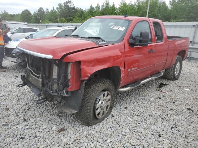 1GC2KXC87BZ452104 - 2011 CHEVROLET 1500 SILVE K2500 HEAVY DUTY LT RED photo 1