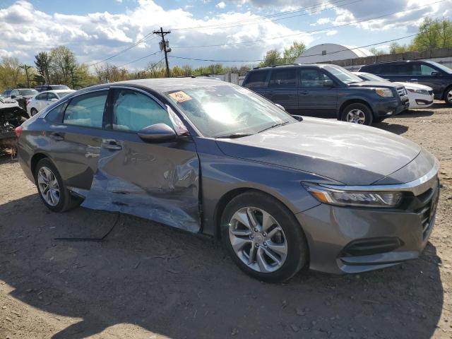 1HGCV1F19JA165787 - 2018 HONDA ACCORD LX GRAY photo 4