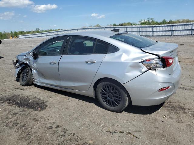 1G1BC5SM7H7274076 - 2017 CHEVROLET CRUZE LS SILVER photo 2